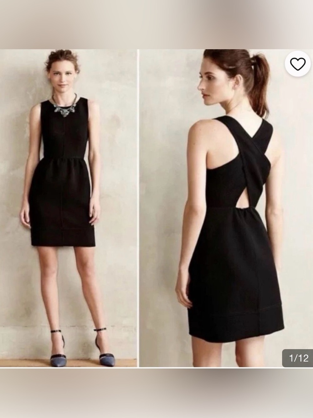 Like New Maeve Rokin Crossbsck Jaquard Dress